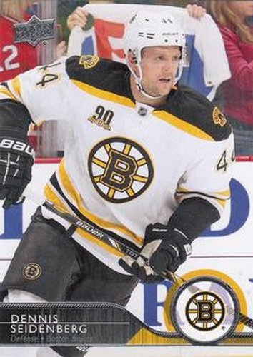#19 Dennis Seidenberg - Boston Bruins - 2014-15 Upper Deck Hockey