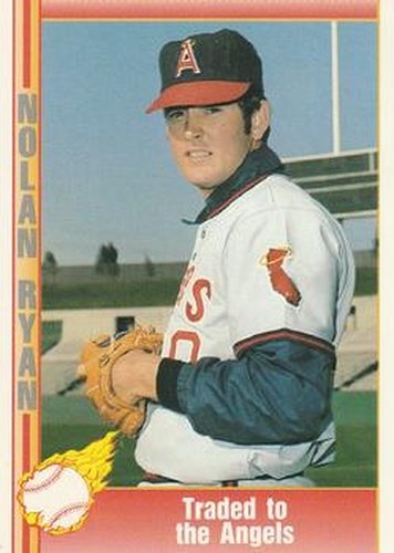 #19 Traded to the Angels - California Angels - 1991 Pacific Nolan Ryan Texas Express I Baseball