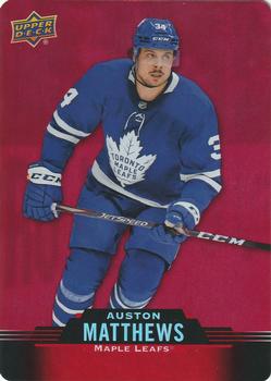 #DC-19 Auston Matthews - Toronto Maple Leafs - 2020-21 Upper Deck Tim Hortons Hockey - Red Die Cut