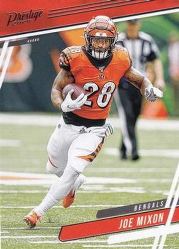 #19 Joe Mixon - Cincinnati Bengals - 2020 Panini Prestige Football