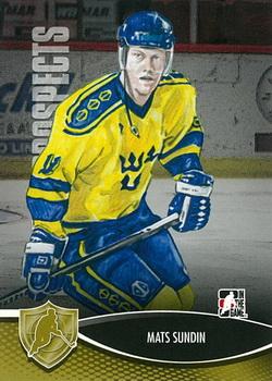 #19 Mats Sundin - Sweden - 2012-13 In The Game Heroes and Prospects Hockey