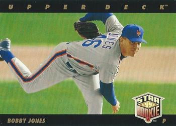 #19 Bobby Jones - New York Mets - 1993 Upper Deck Baseball
