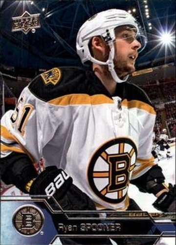 #19 Ryan Spooner - Boston Bruins - 2016-17 Upper Deck Hockey