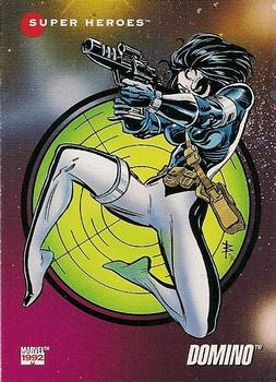 #19 Domino - 1992 Impel Marvel Universe