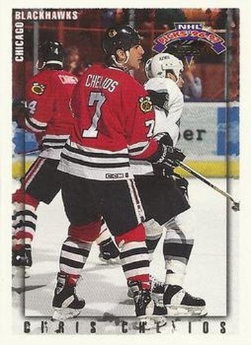 #19 Chris Chelios - Chicago Blackhawks - 1996-97 Topps NHL Picks Hockey