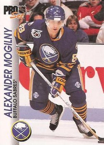 #19 Alexander Mogilny - Buffalo Sabres - 1992-93 Pro Set Hockey