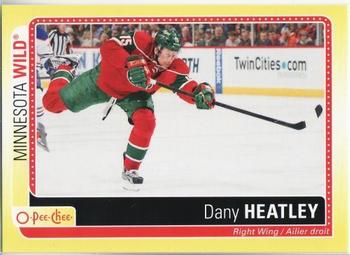 #S-DH Dany Heatley - Minnesota Wild - 2013-14 O-Pee-Chee Hockey - Stickers