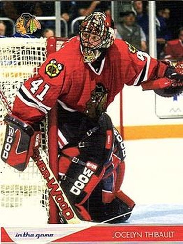 #19 Jocelyn Thibault - Chicago Blackhawks - 2003-04 In The Game Toronto Star Hockey