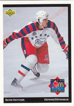 #McD-19 Kevin Hatcher - Washington Capitals - 1992-93 Upper Deck McDonald's All-Stars Hockey