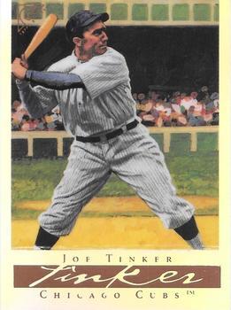#19b Joe Tinker - Chicago Cubs - 2003 Topps Gallery Hall of Fame - Artist's Proofs Baseball