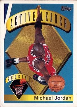 #1 Michael Jordan - Chicago Bulls - 1995-96 Topps Basketball