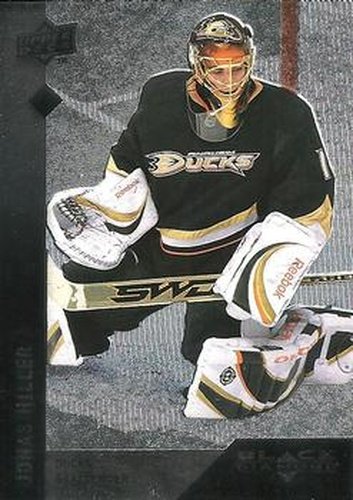 #1 Jonas Hiller - Anaheim Ducks - 2009-10 Upper Deck Black Diamond Hockey