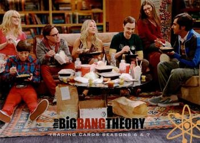 #1 Title Card - 2016 Cryptozoic The Big Bang Theory Seasons 6 & 7