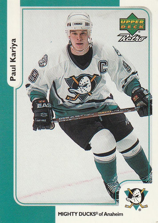 #MCD-1 Paul Kariya - Anaheim Mighty Ducks - 1999-00 McDonald's Upper Deck Hockey