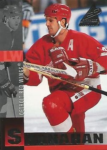 #1 Brendan Shanahan - Detroit Red Wings - 1997-98 Pinnacle Inside Hockey