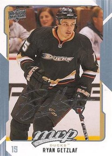 #1 Ryan Getzlaf - Anaheim Ducks - 2008-09 Upper Deck MVP Hockey