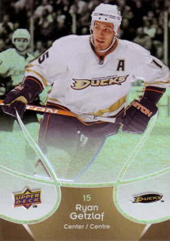 #1 Ryan Getzlaf - Anaheim Ducks - 2009-10 Upper Deck McDonald's Hockey