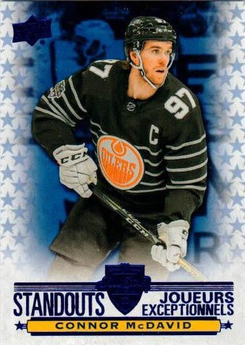 #AS-1 Connor McDavid - Edmonton Oilers - 2020-21 Upper Deck Tim Hortons Hockey - All-Star Standouts