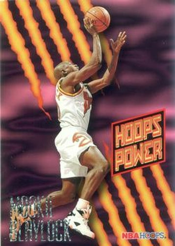#PR-1 Mookie Blaylock - Atlanta Hawks - 1994-95 Hoops Basketball - Power Ratings