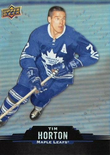 #1 Tim Horton - Toronto Maple Leafs - 2020-21 Upper Deck Tim Hortons Hockey