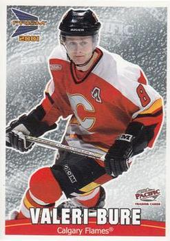 #1 Valeri Bure - Calgary Flames - 2000-01 Pacific McDonald's Hockey - Checklists