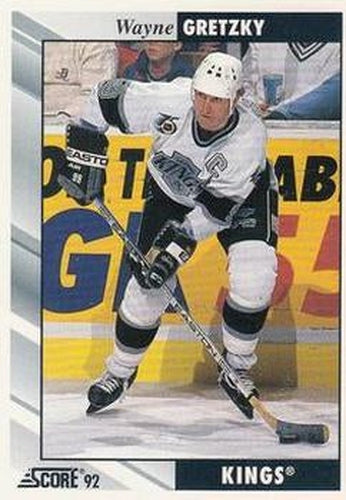 #1 Wayne Gretzky - Los Angeles Kings - 1992-93 Score USA Hockey