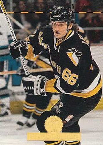 #1 Mario Lemieux - Pittsburgh Penguins - 1994-95 Leaf Hockey