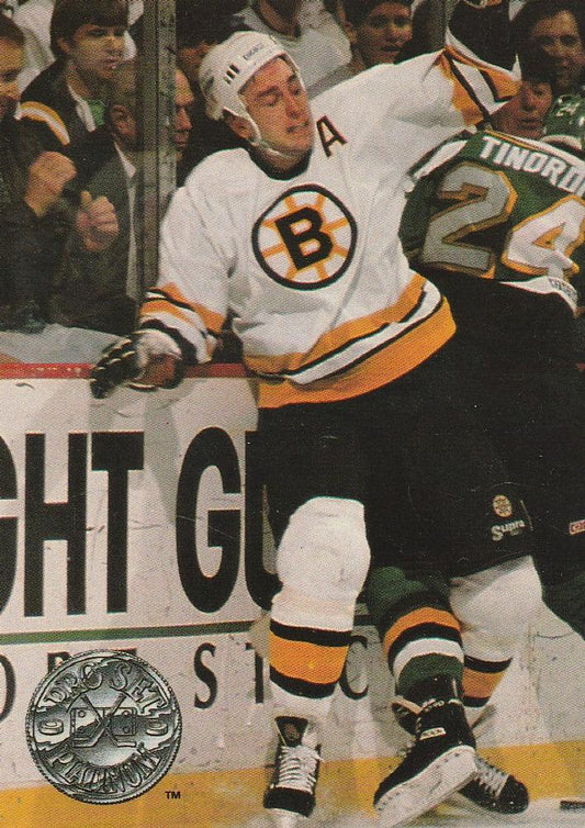 #1 Cam Neely - Boston Bruins - 1991-92 Pro Set Platinum Hockey