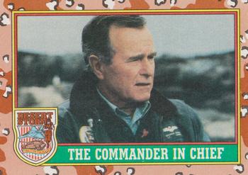 #1 George Bush - 1991 Topps Desert Storm