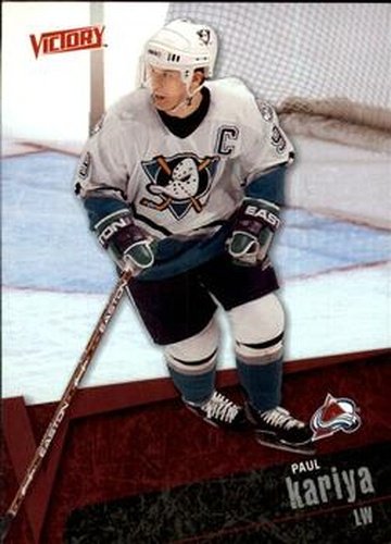 #1 Paul Kariya - Colorado Avalanche - 2003-04 Upper Deck Victory Hockey