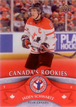#NHCD1 Jaden Schwartz - Canada - 2013 Upper Deck National Hockey Card Day Canada
