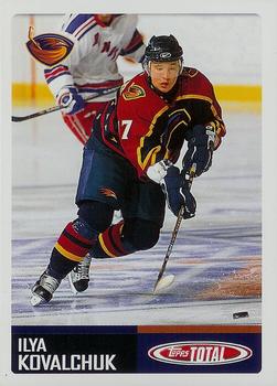 #TTC1 Ilya Kovalchuk - Atlanta Thrashers - 2002-03 Topps Total Hockey - Team Checklists