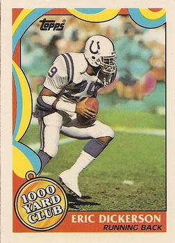 #1 Eric Dickerson - Indianapolis Colts - 1989 Topps Football - 1000 Yard Club