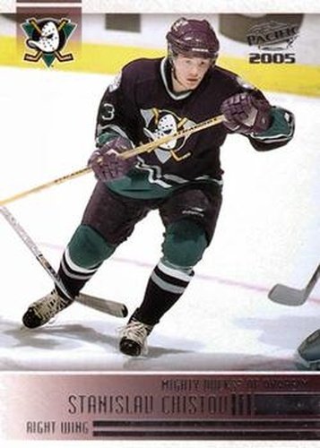 #1 Stanislav Chistov - Anaheim Mighty Ducks - 2004-05 Pacific Hockey
