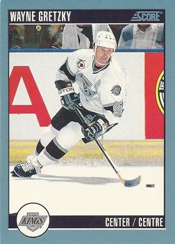 #1 Wayne Gretzky - Los Angeles Kings - 1992-93 Score Canadian Hockey
