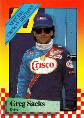 #1 Greg Sacks - Baker-Schiff Racing - 1989 Maxx Crisco Racing