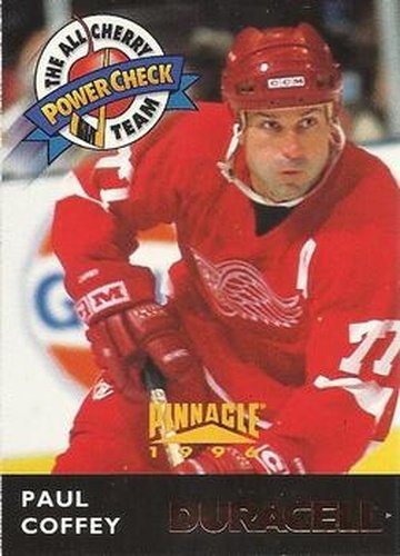 #DC1 Paul Coffey - Detroit Red Wings - 1996-97 Duracell All-Cherry Team Hockey