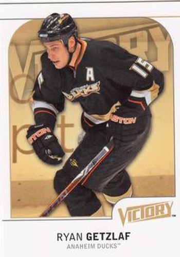 #1 Ryan Getzlaf - Anaheim Ducks - 2009-10 Upper Deck Victory Hockey