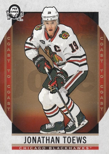 #1 Jonathan Toews - Chicago Blackhawks - 2018-19 O-Pee-Chee Coast to Coast Hockey