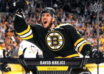 #1 David Krejci - Boston Bruins - 2013-14 Upper Deck Hockey