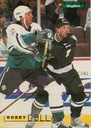 #1 Bobby Dollas - Anaheim Mighty Ducks - 1995-96 SkyBox Impact Hockey