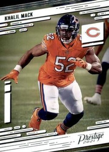 #1 Khalil Mack - Chicago Bears - 2021 Panini Prestige Football