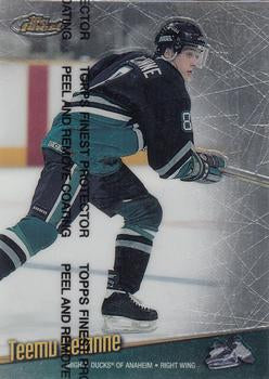 #1 Teemu Selanne - Anaheim Mighty Ducks - 1998-99 Finest Hockey