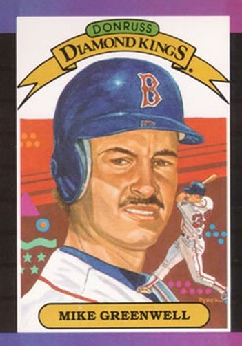 #1 Mike Greenwell - Boston Red Sox - 1989 Donruss Baseball