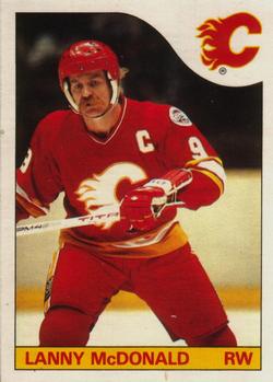 #1 Lanny McDonald - Calgary Flames - 1985-86 O-Pee-Chee Hockey