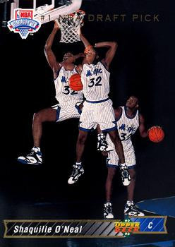 #1 Shaquille O'Neal - Orlando Magic - 1992-93 Upper Deck Basketball