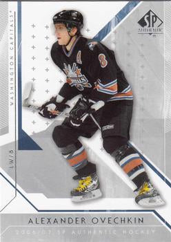 #1 Alexander Ovechkin - Washington Capitals - 2006-07 SP Authentic Hockey