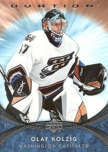#1 Olaf Kolzig - Olaf Kolzig - 2007-08 Upper Deck Ovation Hockey