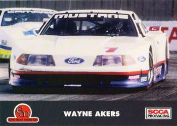 #1 Wayne Akers' Car - 1992 Erin Maxx Trans-Am Racing