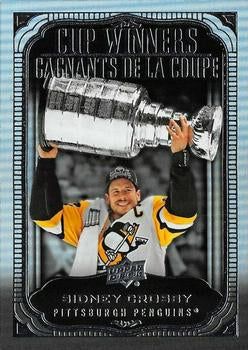 #CW-1 Sidney Crosby - Pittsburgh Penguins - 2020-21 Upper Deck Tim Hortons Hockey - Cup Winners